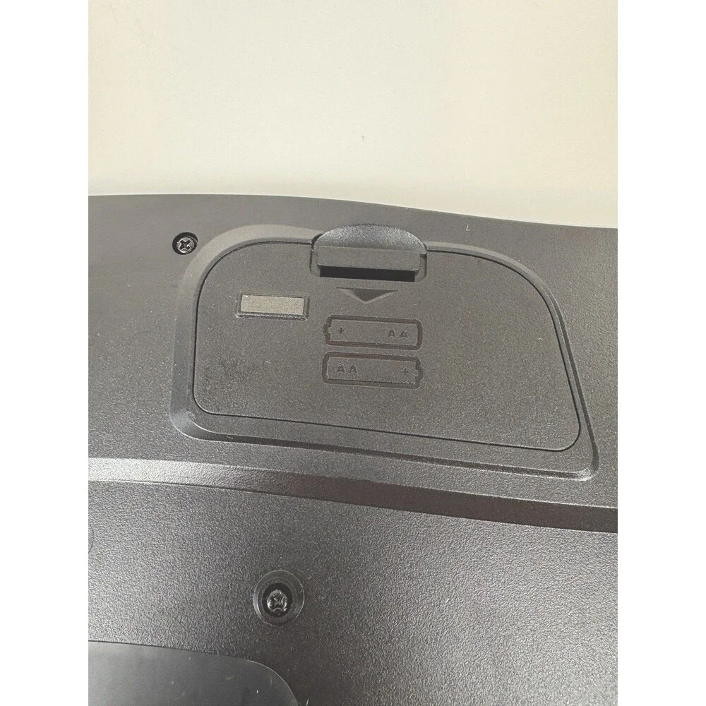 Logitech K350 Wireless Comfort Wave Ergonomic Keyboard Black No USB Dongle EUC